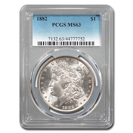 1882 Morgan Dollar MS-63 PCGS 1882 Morgan Dollar MS-63 PCGS